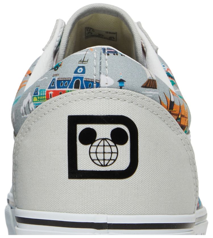 Disney x Vans Old Skool 50th Anniversary   Disney Park Map