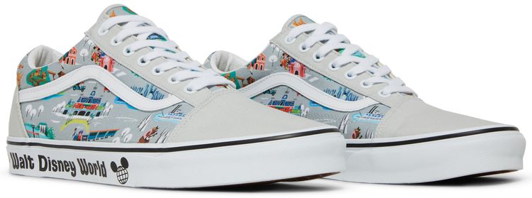 Disney x Vans Old Skool 50th Anniversary   Disney Park Map