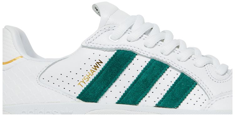 Adidas Tyshawn Low White Collegiate Green