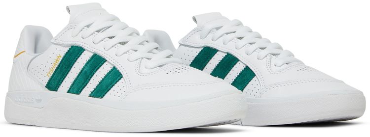 Adidas Tyshawn Low White Collegiate Green