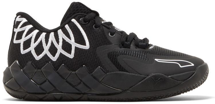 Puma MB01 Lo Jr Team Colors   Black