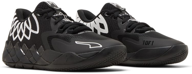 Puma MB01 Lo Jr Team Colors   Black