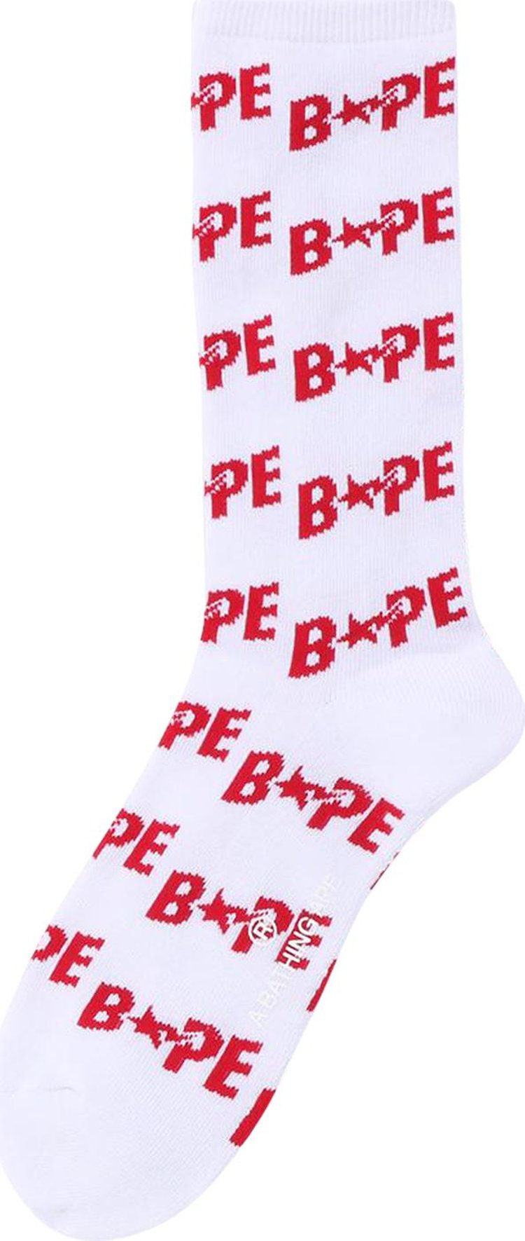 BAPE Sta Socks 'Red'