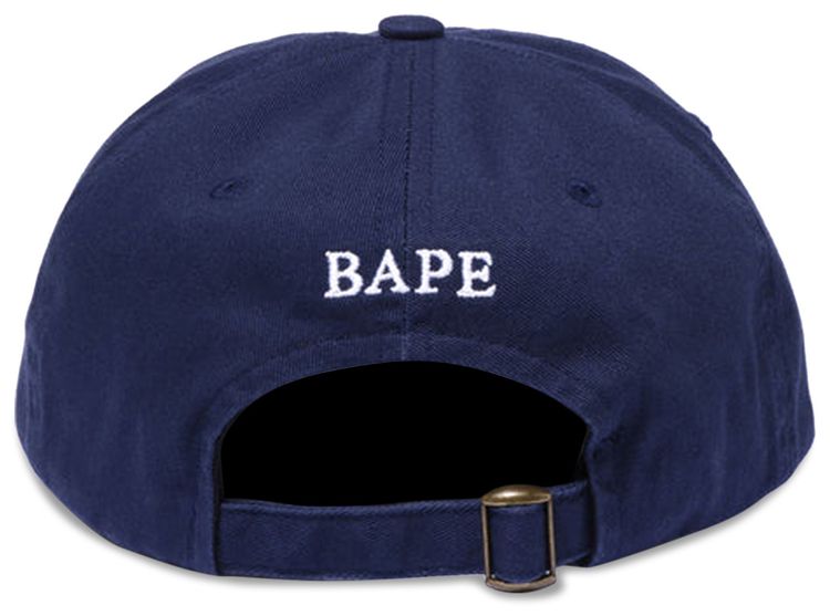 BAPE Ape Head One Point Panel Cap Navy