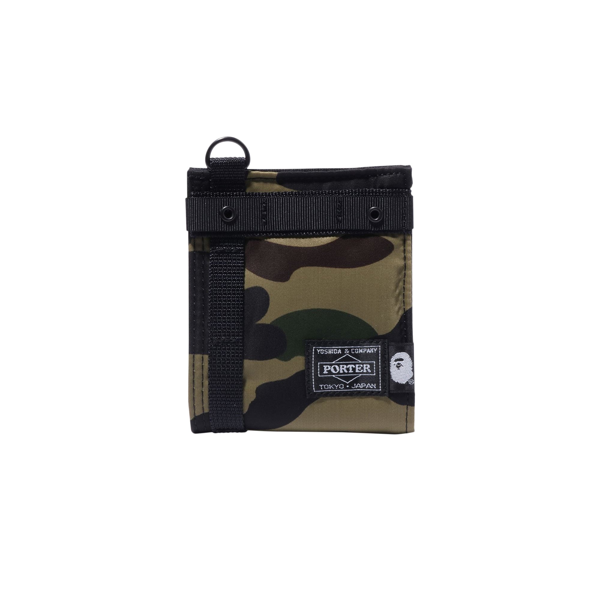 BAPE x Porter 1st Camo Wallet 'Green'