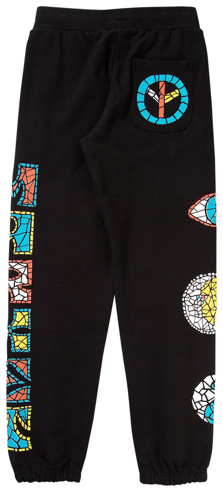 Market Smiley Mosaic Sweatpants Black