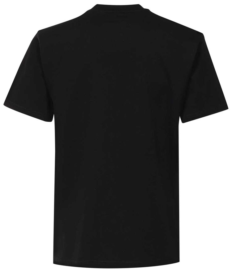 Market Man On Moon T Shirt Black