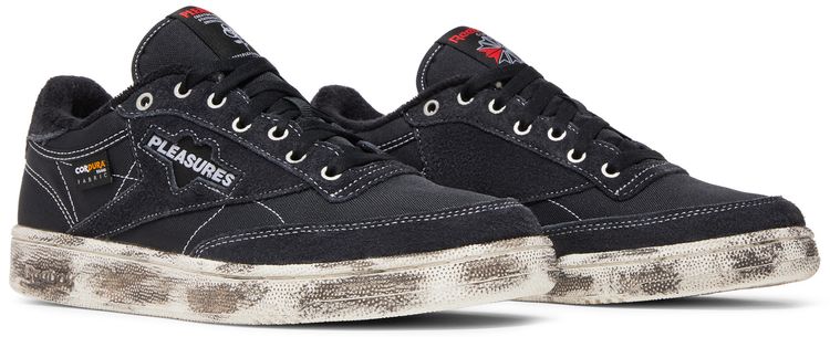 Pleasures x Reebok Club C 85 Black Chalk