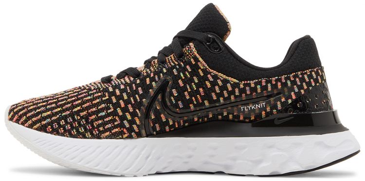 Nike Wmns React Infinity Run Flyknit 3 Black Multi