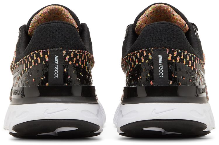 Nike Wmns React Infinity Run Flyknit 3 Black Multi