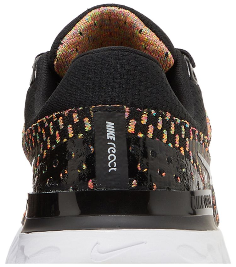 Nike Wmns React Infinity Run Flyknit 3 Black Multi