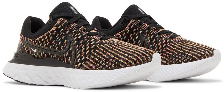 Nike Wmns React Infinity Run Flyknit 3 Black Multi
