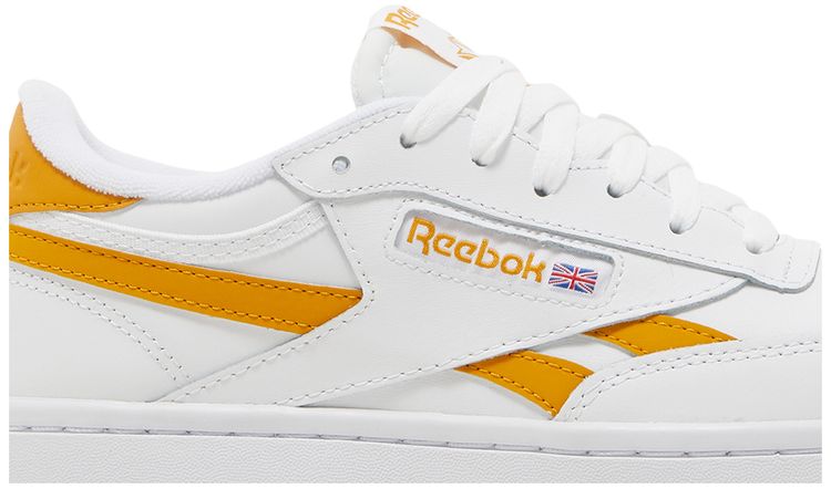 Reebok Wmns Club C Double Revenge White Bright Ochre