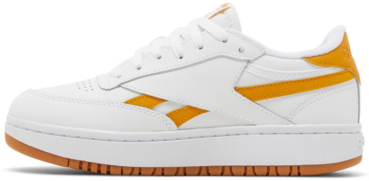 Reebok Wmns Club C Double Revenge White Bright Ochre