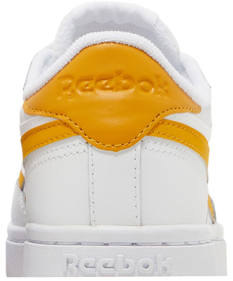 Reebok Wmns Club C Double Revenge White Bright Ochre