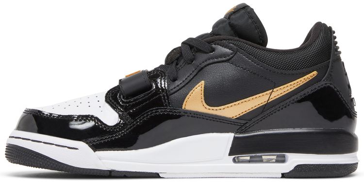 Air Jordan Legacy 312 Low GS Black Metallic Gold