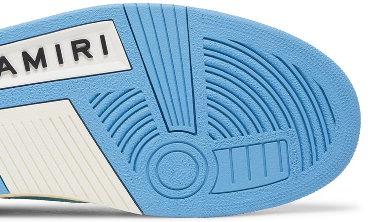 Amiri Skel Top Low Bandana   White Blue