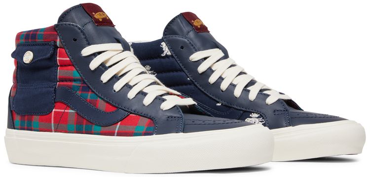 Vans Baracuta x Sk8 Hi Pocket Vault LX Tartan Plaid