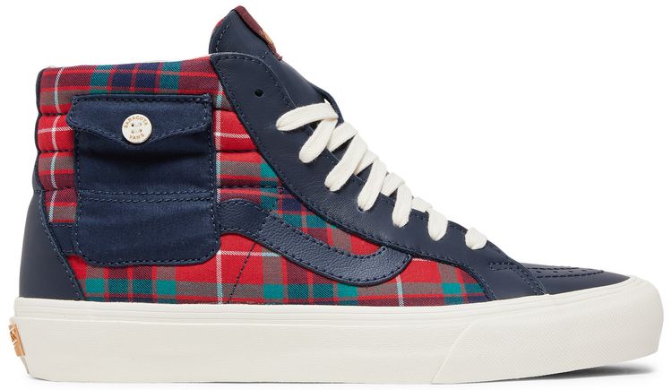 Vans Baracuta x Sk8 Hi Pocket Vault LX Tartan Plaid