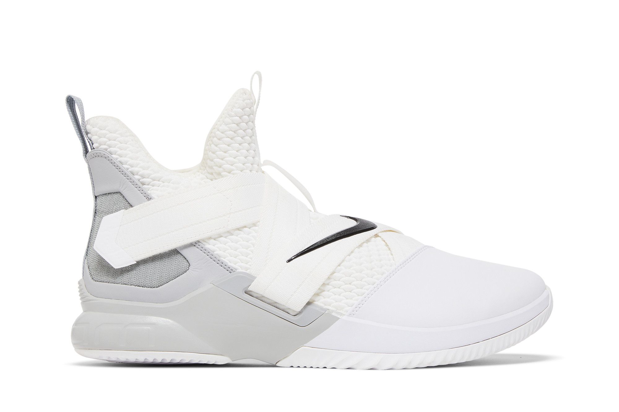 Buy LeBron Soldier 12 TB White Grey AT3872 100 GOAT