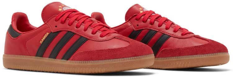 FC Bayern Munich x adidas Samba Team Power Red Black