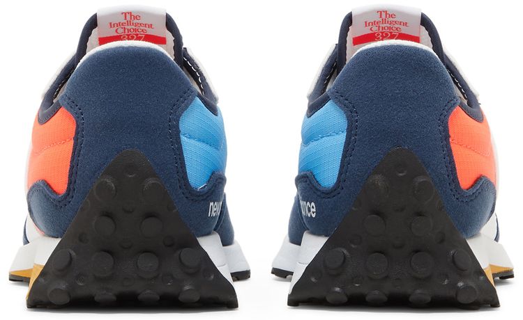 New Balance 327 Big Kid Natural Indigo Electric Red