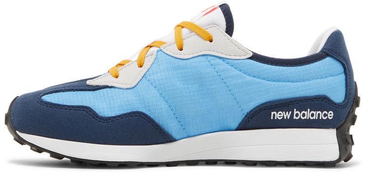 New Balance 327 Big Kid Natural Indigo Electric Red