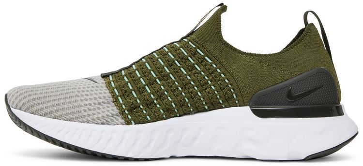 React Phantom Run Flyknit 2 Rough Green Sequoia