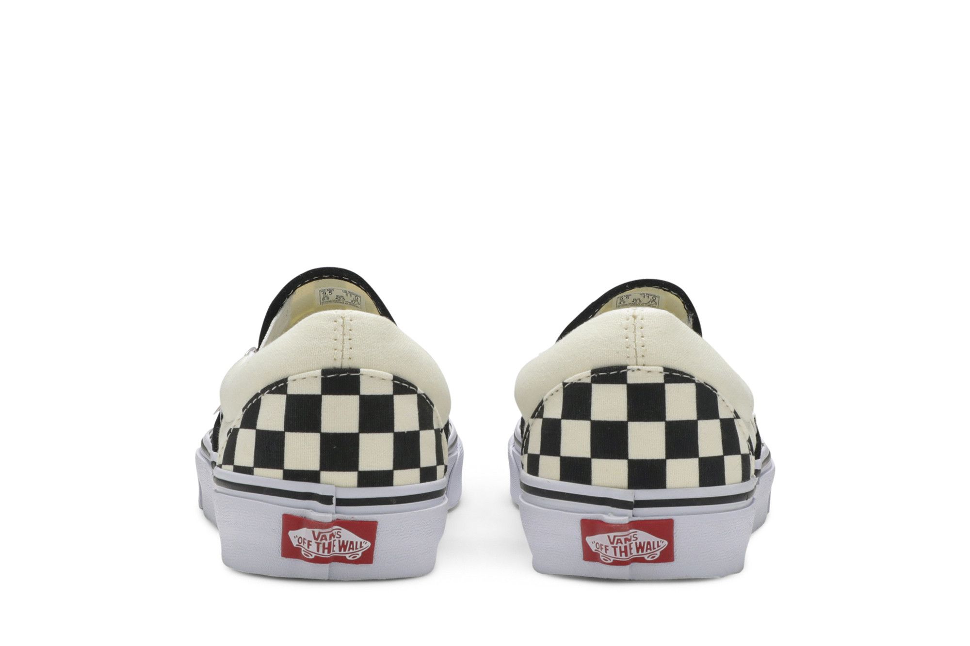 ☆VANS☆ Classic Slip-On Checkerboard Black White VN000EYEBW Vans Classic Slip On Checkerboard Mens Skateboarding Shoe