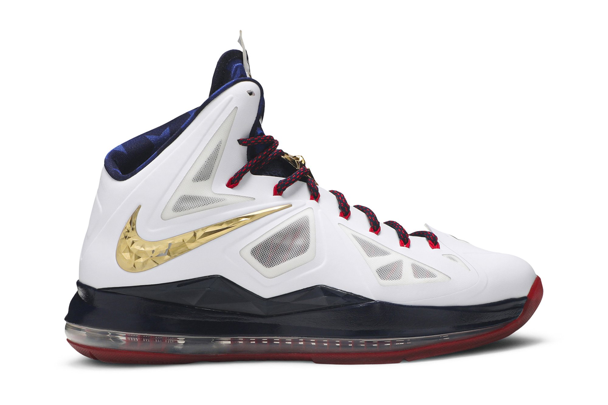 gold olympic shoes