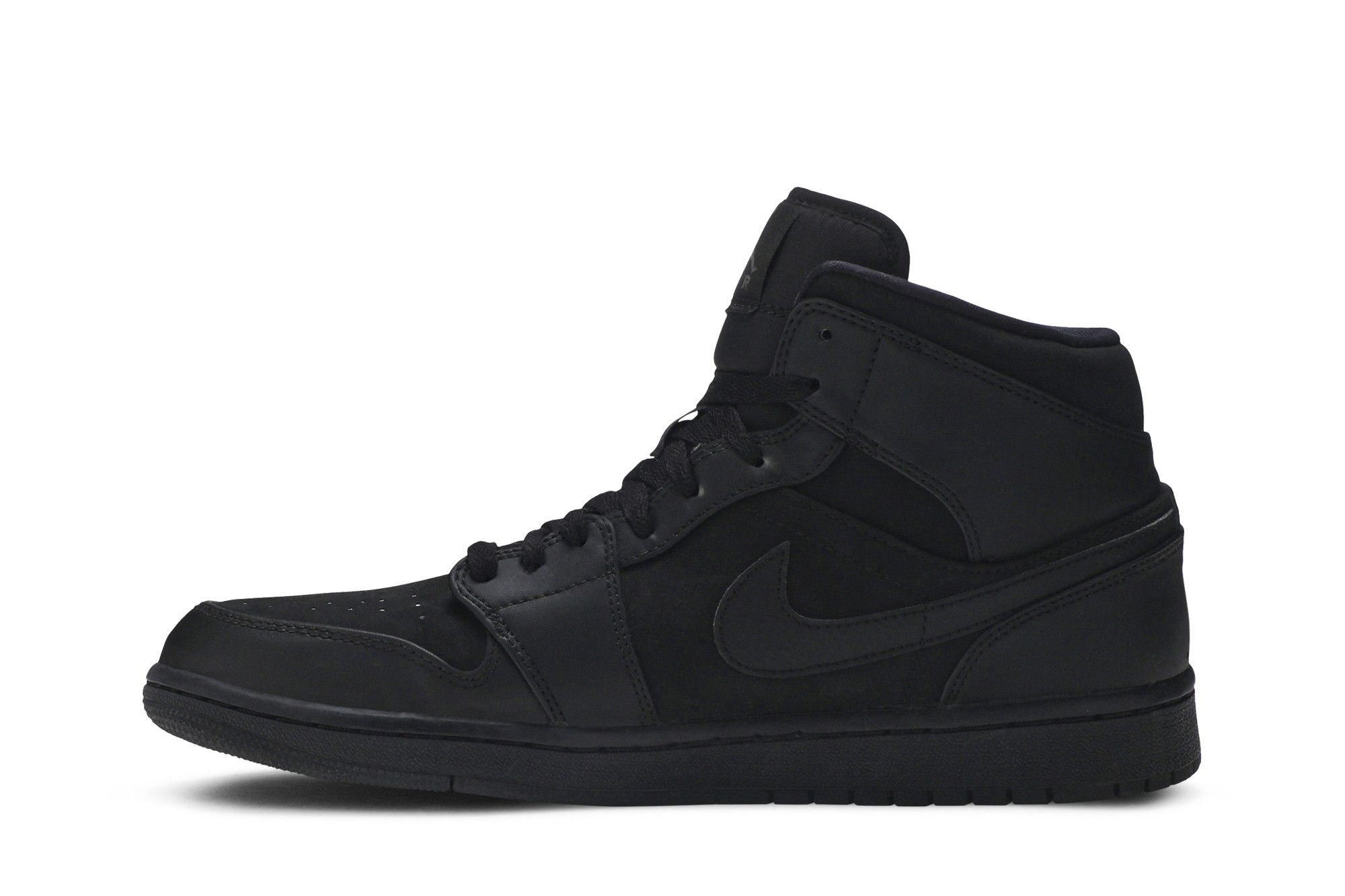 Buy Air Jordan 1 Mid Triple Black 554724 011 GOAT UK