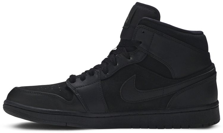 Air Jordan 1 Mid Triple Black