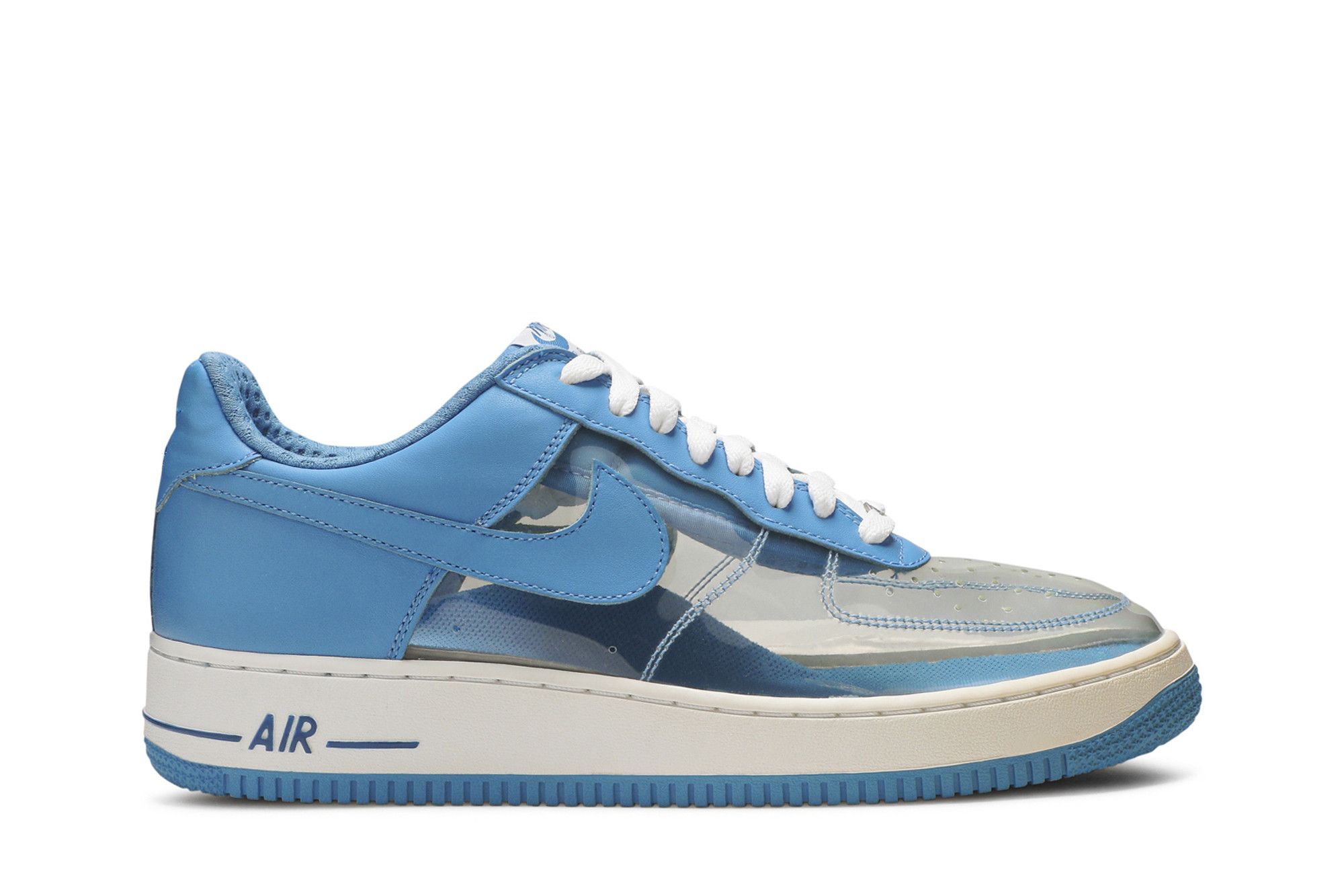 See through shop air force ones