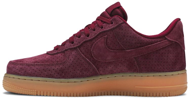 Nike Wmns Air Force 1 07 Suede Deep Garnet