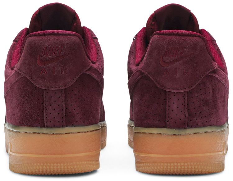 Nike Wmns Air Force 1 07 Suede Deep Garnet