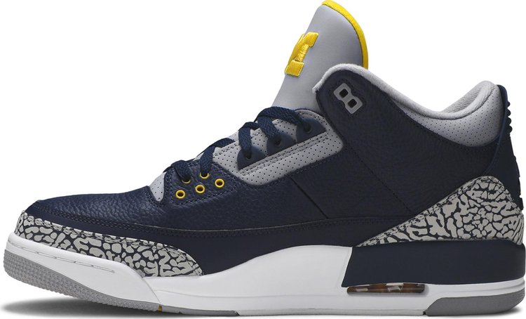 Air Jordan 3 Retro Michigan Wolverines PE