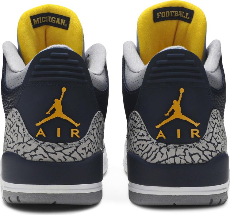 Air Jordan 3 Retro Michigan Wolverines PE