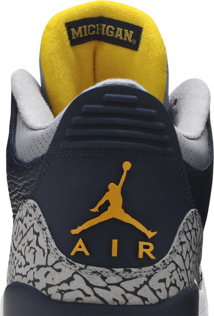 Air Jordan 3 Retro Michigan Wolverines PE