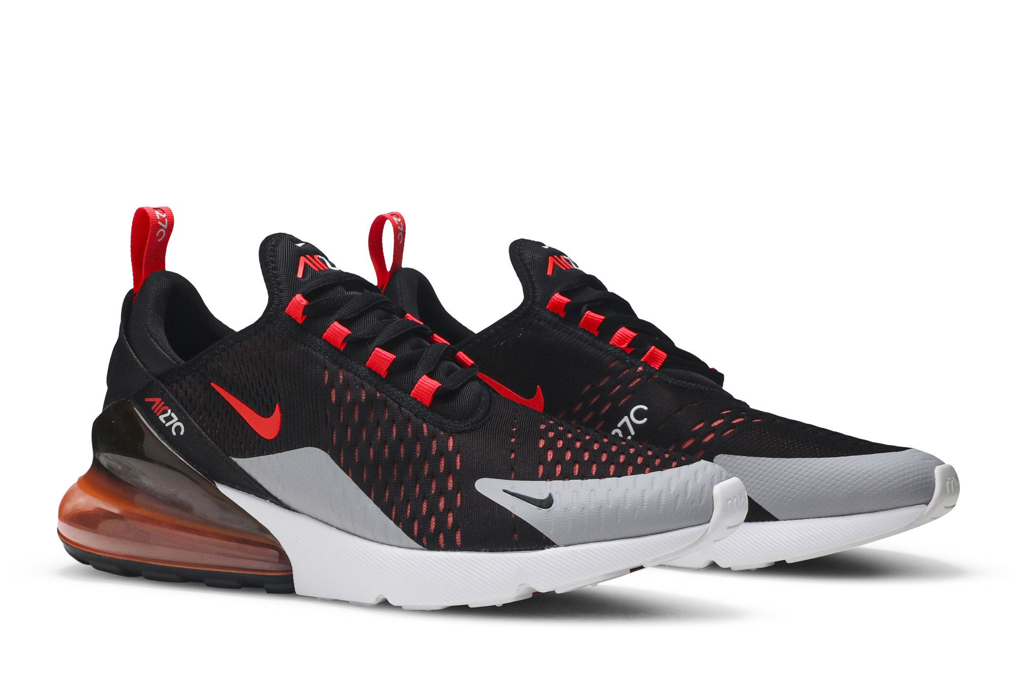 Nike 270 black/hyper crimson/wolf grey/bright crimson 2025