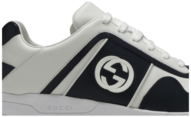 Gucci Leather Low Top Blue