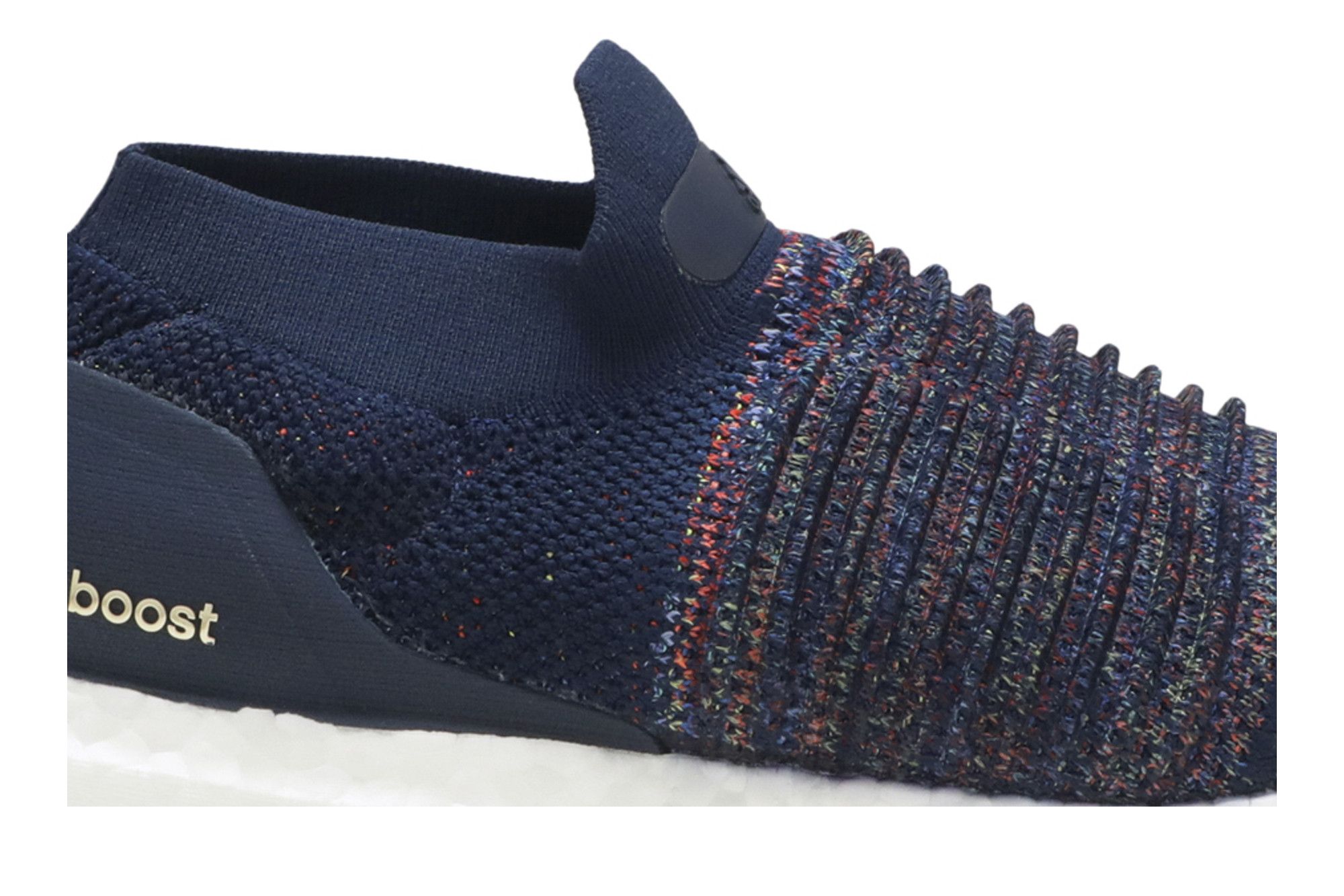 Ultra boost laceless collegiate navy discount