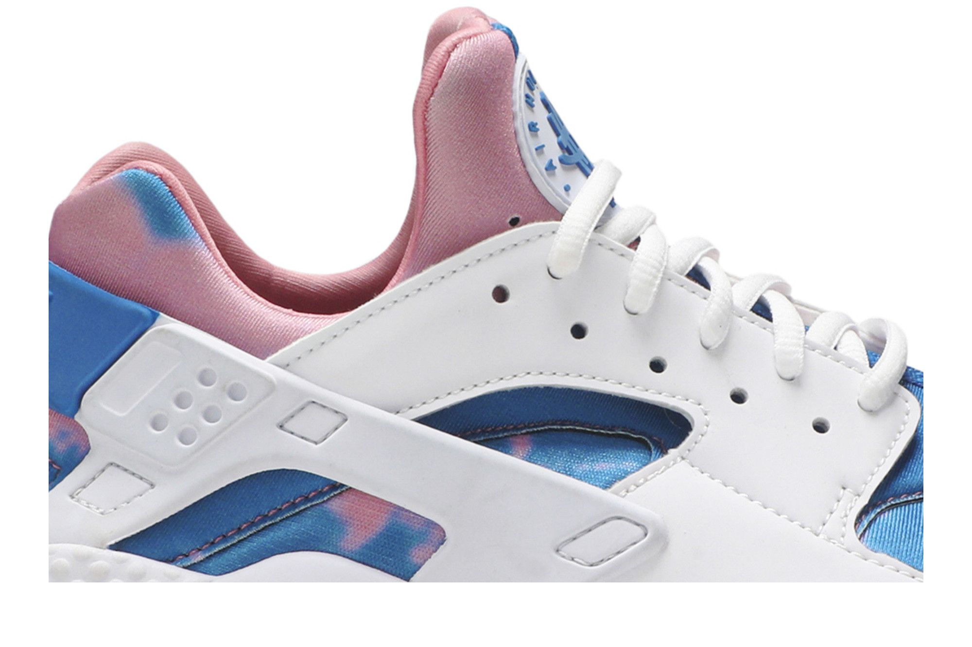 Buy Wmns Air Huarache Run Print White Blue Nebula AQ0551 100 GOAT CA