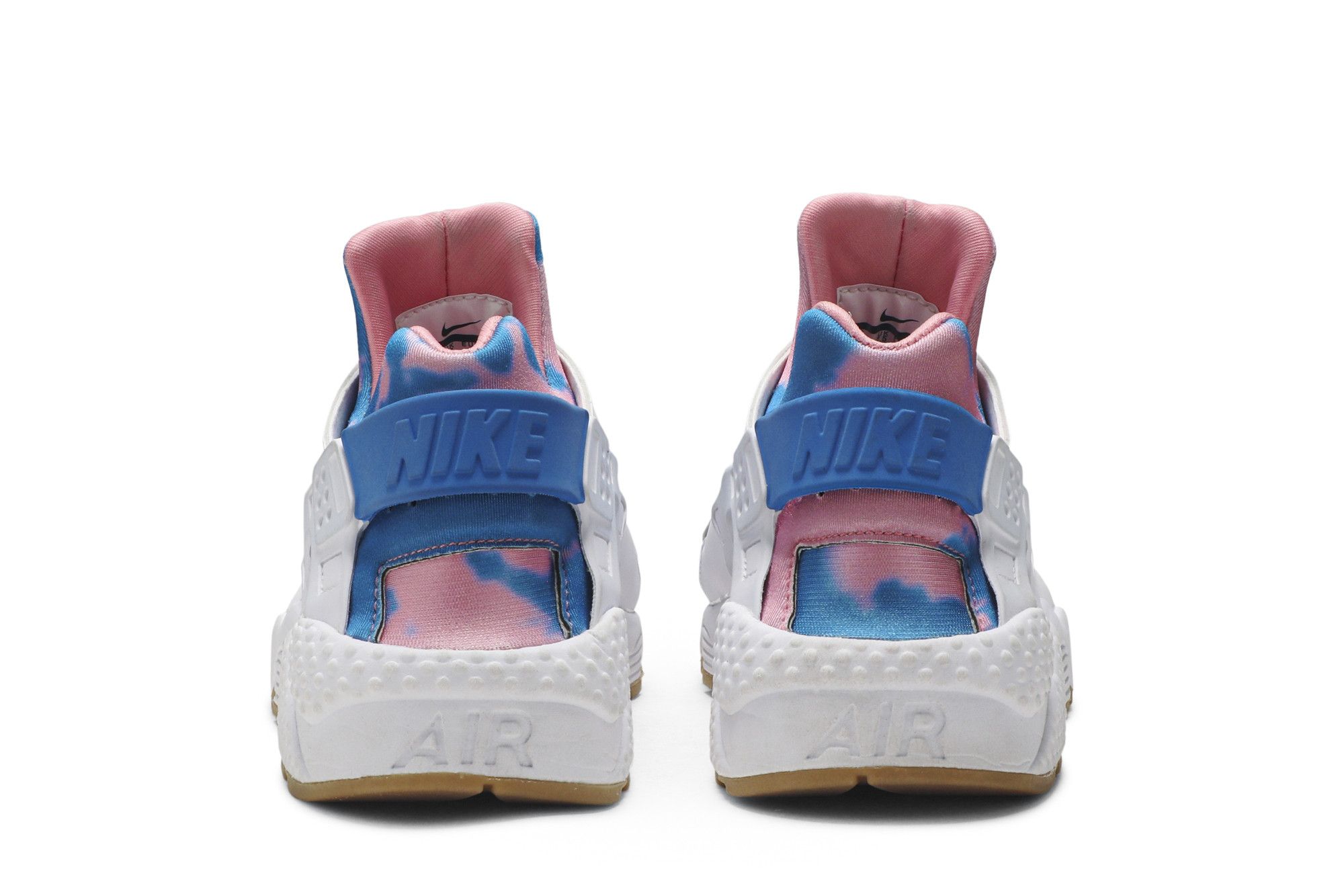 Buy Wmns Air Huarache Run Print White Blue Nebula AQ0551 100 GOAT CA