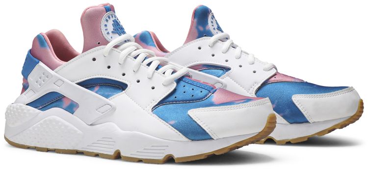 Nike Wmns Air Huarache Run Print White Blue Nebula