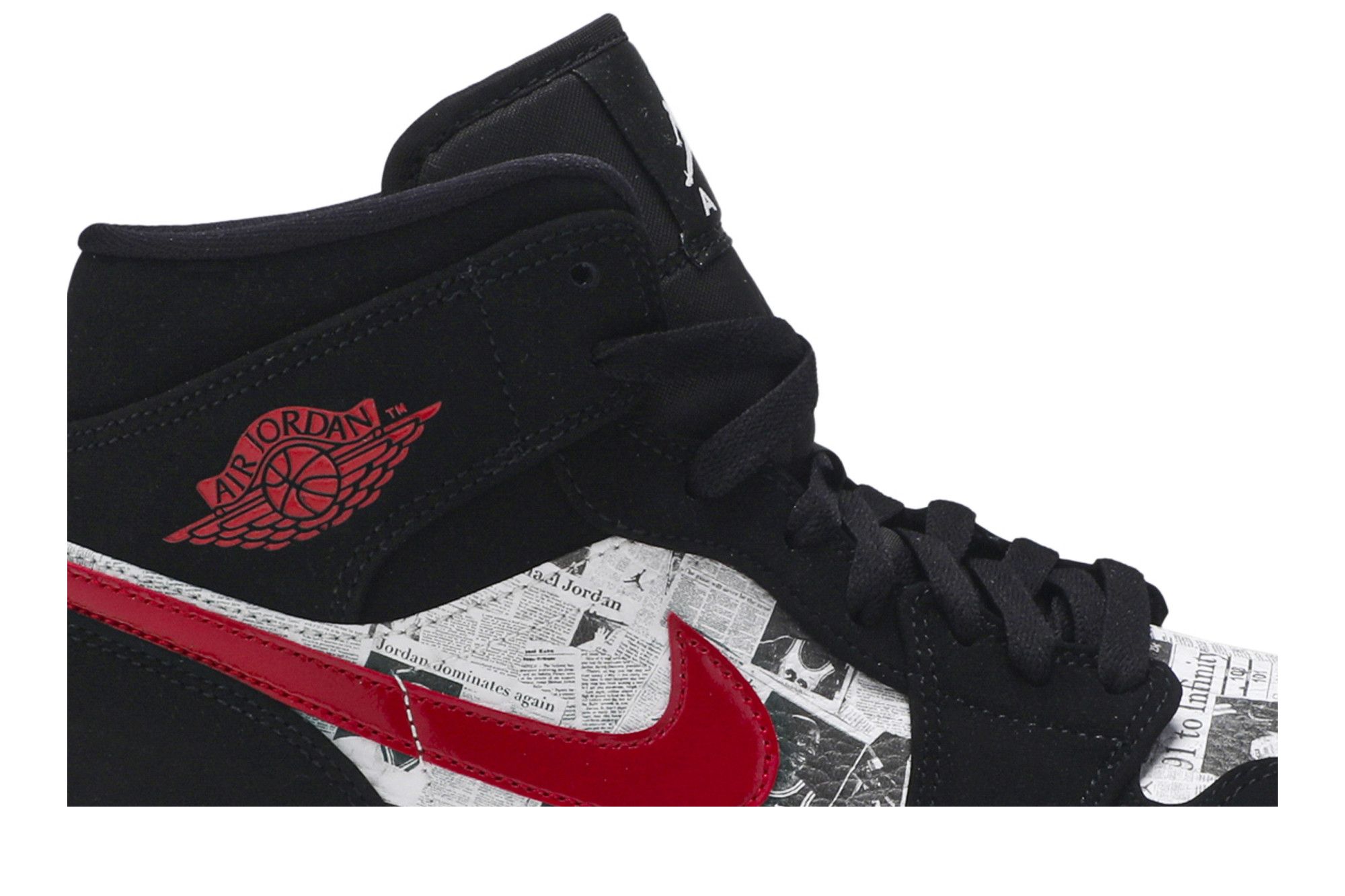 Jordan 1 newspaper clearance