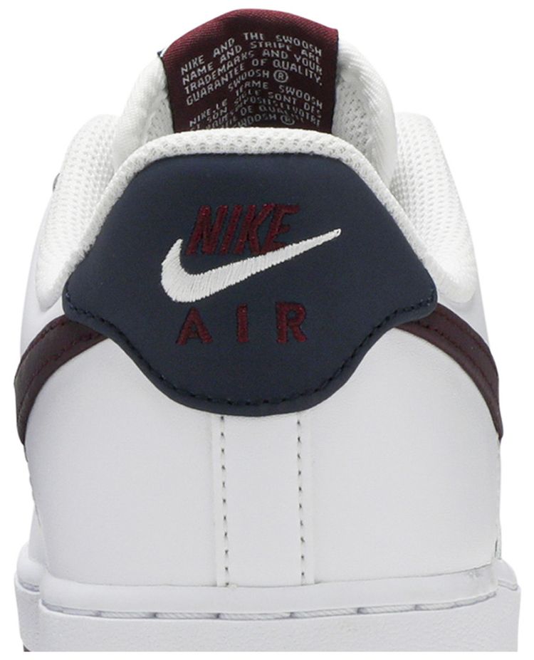 Nike Air Force 1 07 LV8 White Night Maroon