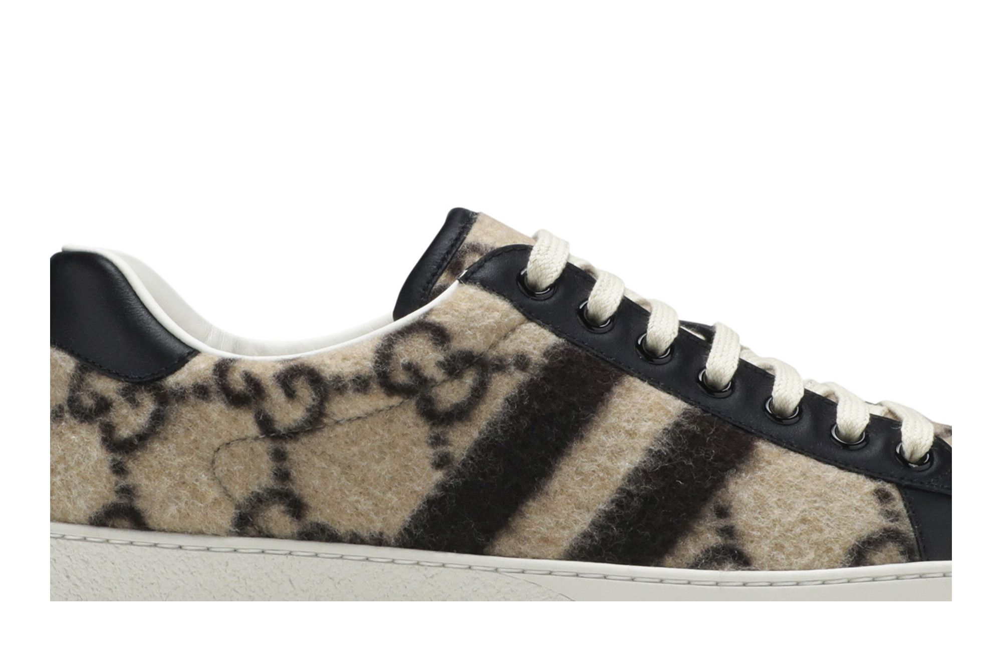 Gucci ace wool sneakers sales