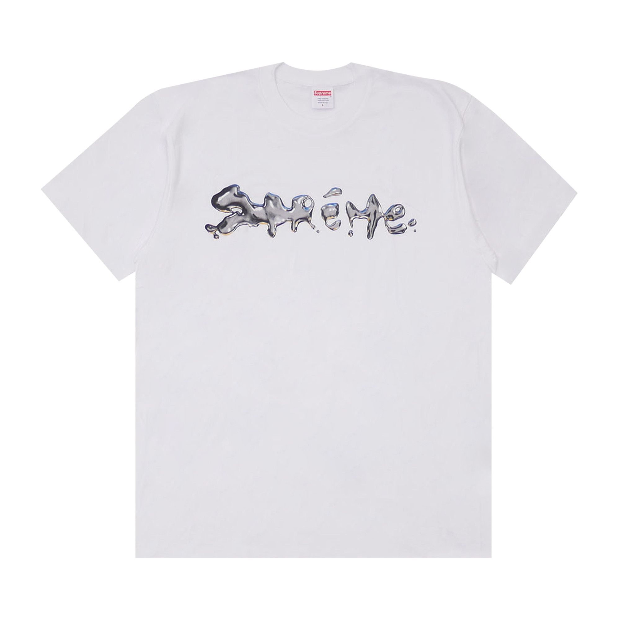 【お試し価格！】 FW18T18 - 'White' T-Shirt Liquid Supreme Buy WHITE GOAT | Tシャツ+カットソー(半袖+袖なし)