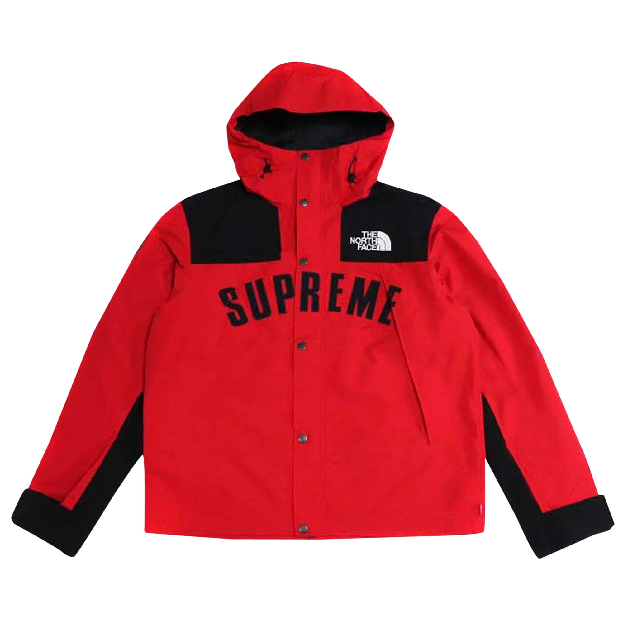 Supreme x The North Face Arc Logo Mountain Parka 'Red' | GOAT