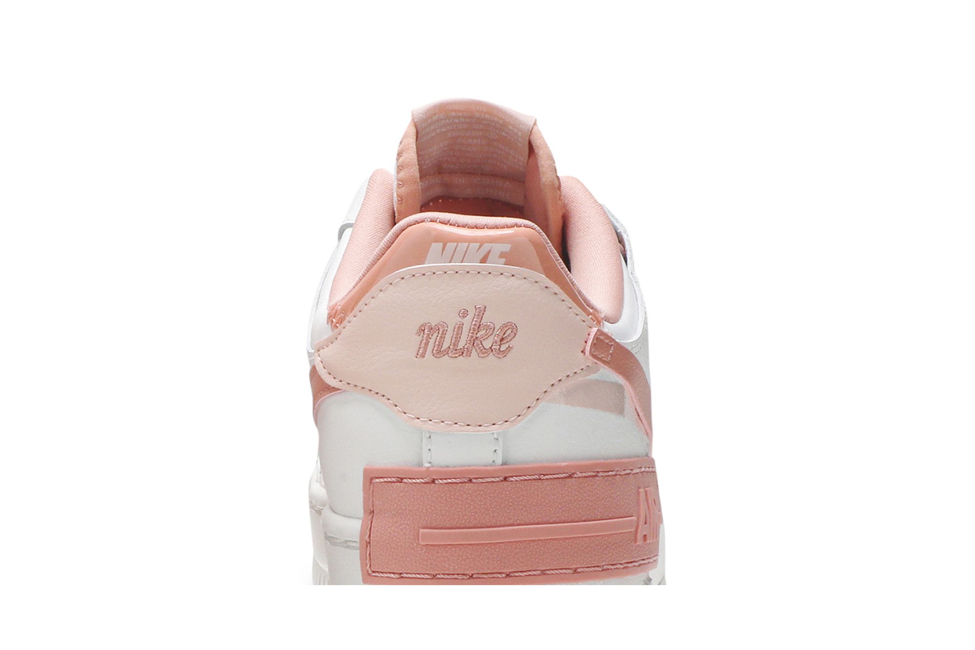 Buy Wmns Air Force 1 Shadow Washed Coral CJ1641 101 GOAT